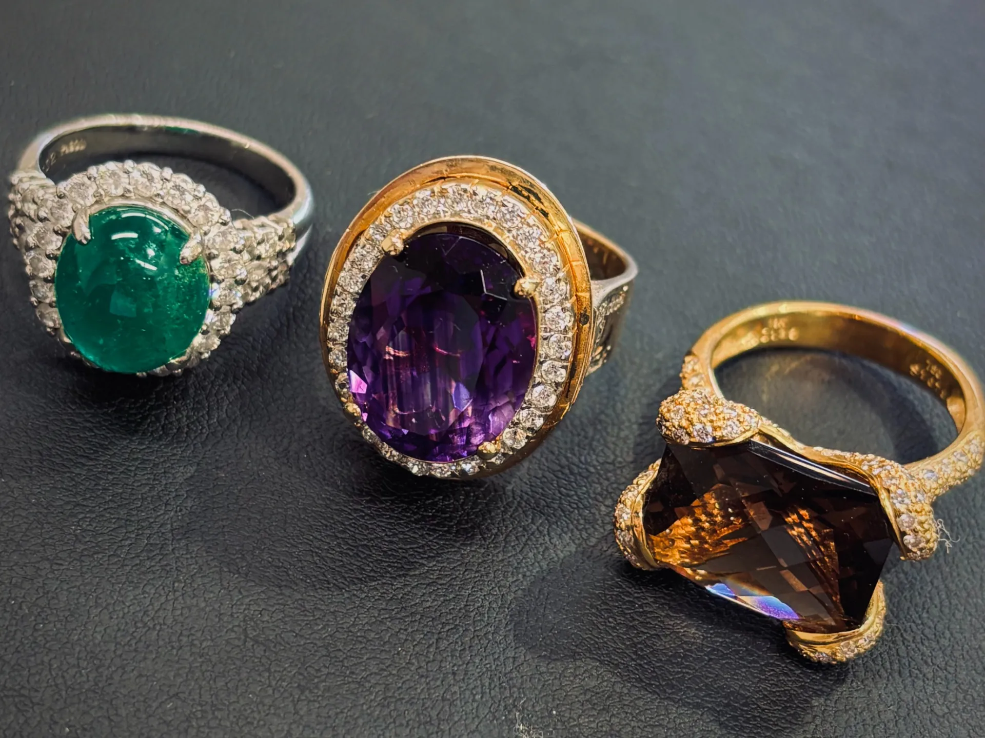 【買取専門店トクラ 宇治店】宝石付リング 複数点をお買取りしました!