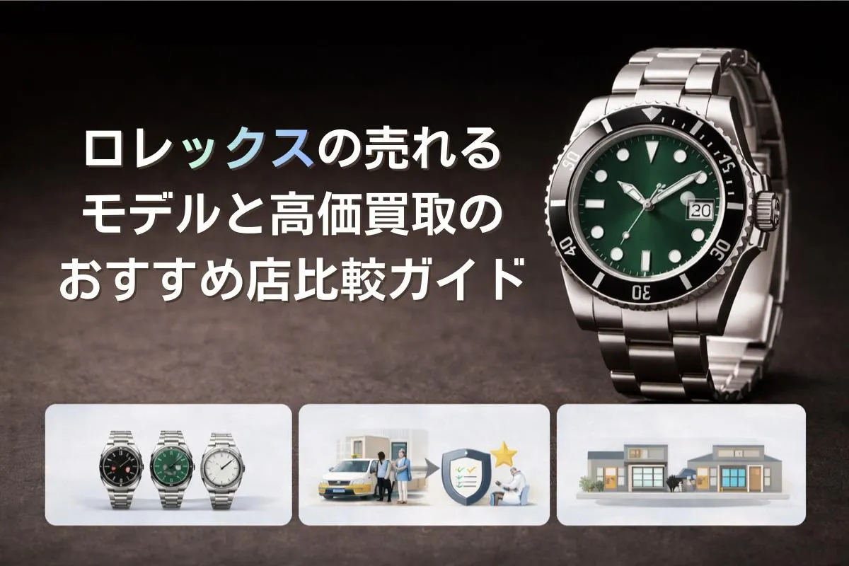 ロレックスの売れるモデルと高価買取のおすすめ店比較ガイド