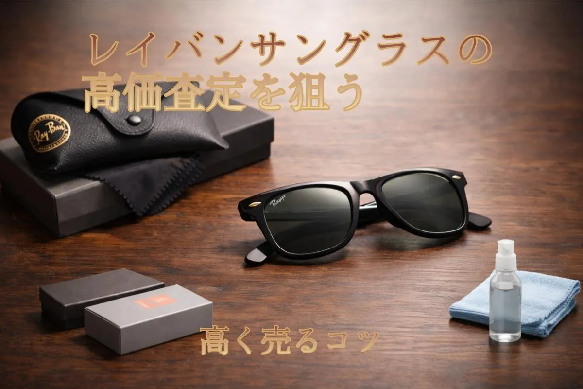 レイバンサングラスの高価査定を狙う|高く売るコツ