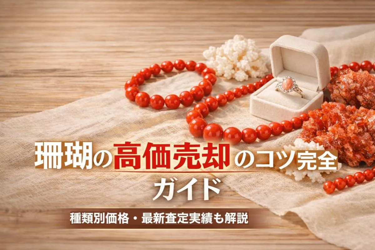 珊瑚の高価売却のコツ完全ガイド｜種類別価格・最新査定実績も解説